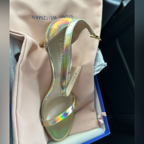 NIB Stuart Weitzman Hologram heel - Picture 5 of 5